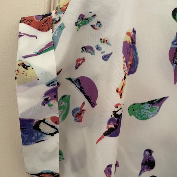 NWOT White Bird Short Sleeve Blouse - Picture 5 of 6